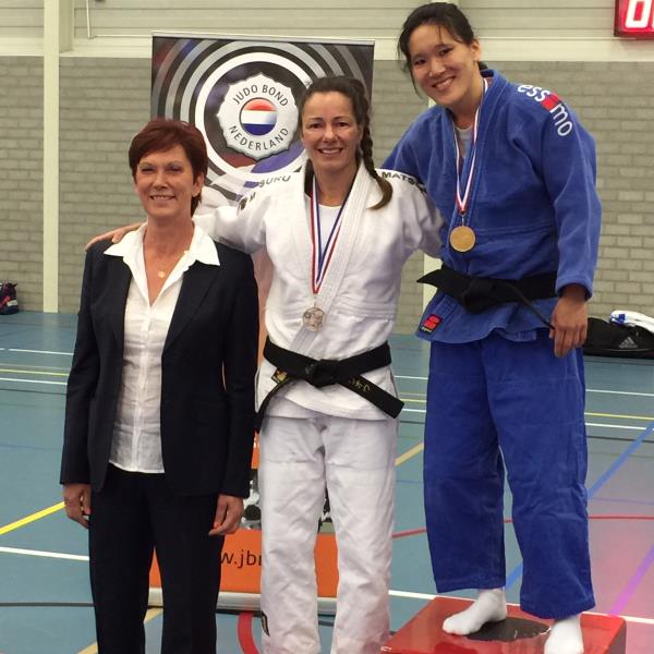 Ασημένιο μετάλλιο η Ά. Κομνηνού στο Dutch Open Masters (Judo)